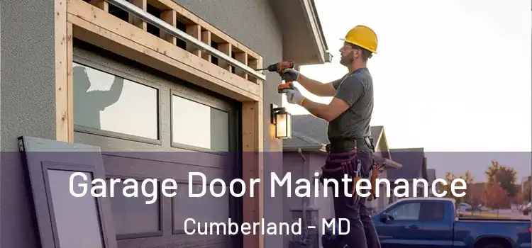 Garage Door Maintenance Cumberland - MD
